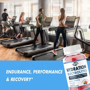 Private Label OEM Electrolyte Hydration Gummies Electrolyte <b>Multiplier</b> with Minerals, Potassium & Real Salt Recovery Support - Product Image 4