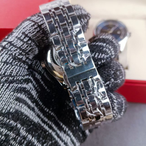 Reloj automático mecánico versátil de moda de negocios de lujo para hombres de alta calidad con correa de acero inoxidable diseñado por diseñadores - Product Image 5