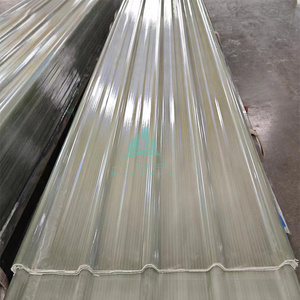 Tegole in Resina FRP Trapezoidali Usate in Fabbrica, Resistenti alla Corrosione e ai Raggi UV, Facili da Installare - Lastre Solari e Lastre in <span class=keywords><strong>PC</strong></span> Goffrate - Product Image 4