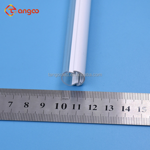 Co-đùn trong suốt và trắng T5 huỳnh quang chiếu sáng lịch thi đấu khuếch tán bìa nhựa PC Vòng kênh cho LED Strip ánh sáng - Product Image 2