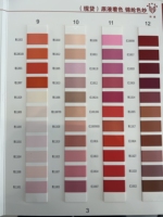 Cahiers de couleurs en nylon pour référence chromatique