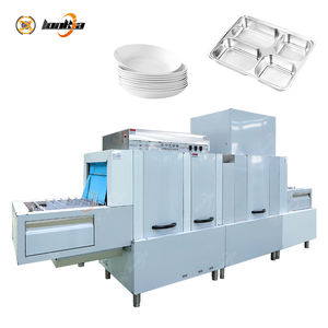 Lavavajillas Industrial Continuo de Túnel para Restaurantes y Hoteles, de Alta Capacidad, en Acero Inoxidable - Product Image 3