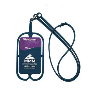 Kantong kartu berperekat tongkat elastis silikon Universal hadiah promosi - Product Image 4