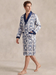 Ensemble de peignoirs décontractés pour hommes en bambou à manches longues, tricotés sur mesure, respirants, vêtements de détente, fabricant d'ensembles pour hommes - Product Image 4