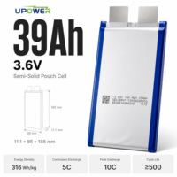 Аккумулятор ULi NCM Semi Solid State (полутвердотельный) для БПЛА, 3.6В 39Ач, с импульсным выходом 10C, для дронов-курьеров и VTOL