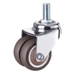 <span class=keywords><strong>2</strong></span> Zoll Eisen-Drehrollen mit Kugellager für Bürostuhl, Computer, Gaming, Medizinische Werkbank, 70kg Tragfähigkeit, 3 Jahre Garantie - Product Image 1