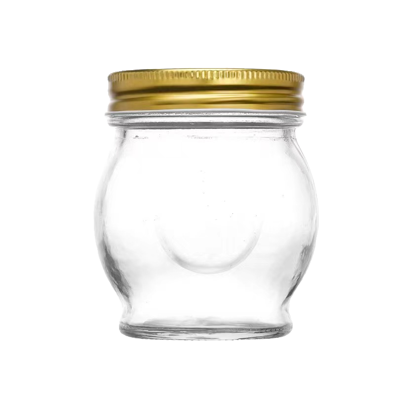 Steamable Household Glass Jam Bottle Bird's Nest Canned Honey Pickles Storage Sealed Jar Jiangsu Silk Screen Printed China