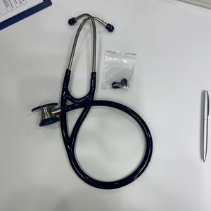 Stéthoscope Acoustique Haute Fidélité en Acier Inoxydable à Double Tête, Stéthoscope Médical Binaural pour Enfants, Usage Pédien, Clinique et Domestique - Product Image 4