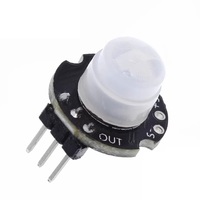 Mini SR602 modul Sensor inframerah manusia Sensor sakelar induksi detektor pyroelektrik produk jaringan PI dan Antarmuka