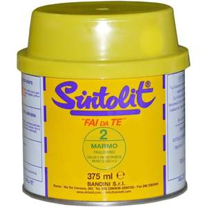 Herramienta de torneado de color de paja de relleno de mármol SINTOLIT 375 ml - Product Image 2