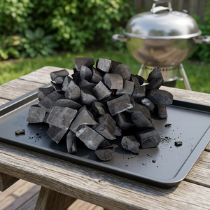 Charbon de bois naturel de Khaya en morceaux pour l'approvisionnement des restaurants et des barbecues - Product Image 1