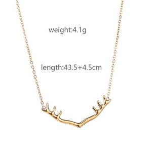 Parures de bijoux de mode en vente en gros Collier en or et acier inoxydable Miami pour hommes Colliers en acier inoxydable plaqué or - Product Image 5