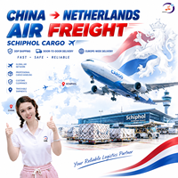 Agent de fret DDP FBA Chine vers les Pays-Bas, service d'expédition aérien et express, entrepôt gratuit, livraison porte-à-porte avec service de consolidation