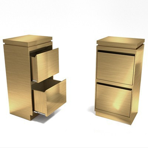 Modern Simple Luxury Gold Silver Black Salon Beauty Barber Trolley <b>With</b> Drawers Salon Trolley Hairdressing <b>Stool</b> Salon Furniture - Product Image 6