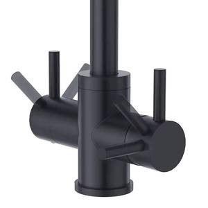 ก๊อกน้ำห้องครัวดีไซน์คลาสสิคสมัยใหม่ 1 หัวจ่าย วาล์วเซรามิก สแตนเลส ติดตั้งบนเคาน์เตอร์ ติดตั้งง่าย น้ำดื่มสะอาด - Product Image 6