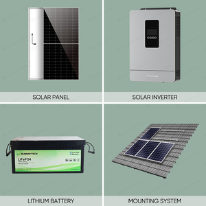 ระบบพลังงานแสงอาทิตย์แบบไฮบริดออฟกริด 5KW 1.2KW พร้อมแบตเตอรี่และชุดโซลาร์ครบชุดสำหรับบ้าน SW1200W-OFF จีน โซลาร์ เอ็นเนอร์จี - Product Image 2