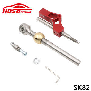 Aluminum Alloy Adjustable Gear <b>Shift</b> Lever For Honda Civic CRX B16 B20 B18 350mm M10x1.5 - Product Image 3