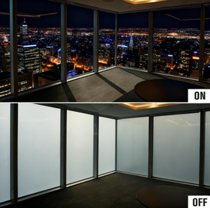 Film Kaca Pintar <span class=keywords><strong>PDLC</strong></span> Model Terbaru, Dapat Diubah Warna, Peredup Elektrik, Blokir UV, Privasi, untuk Jendela Rumah dan Gedung - Product Image 3