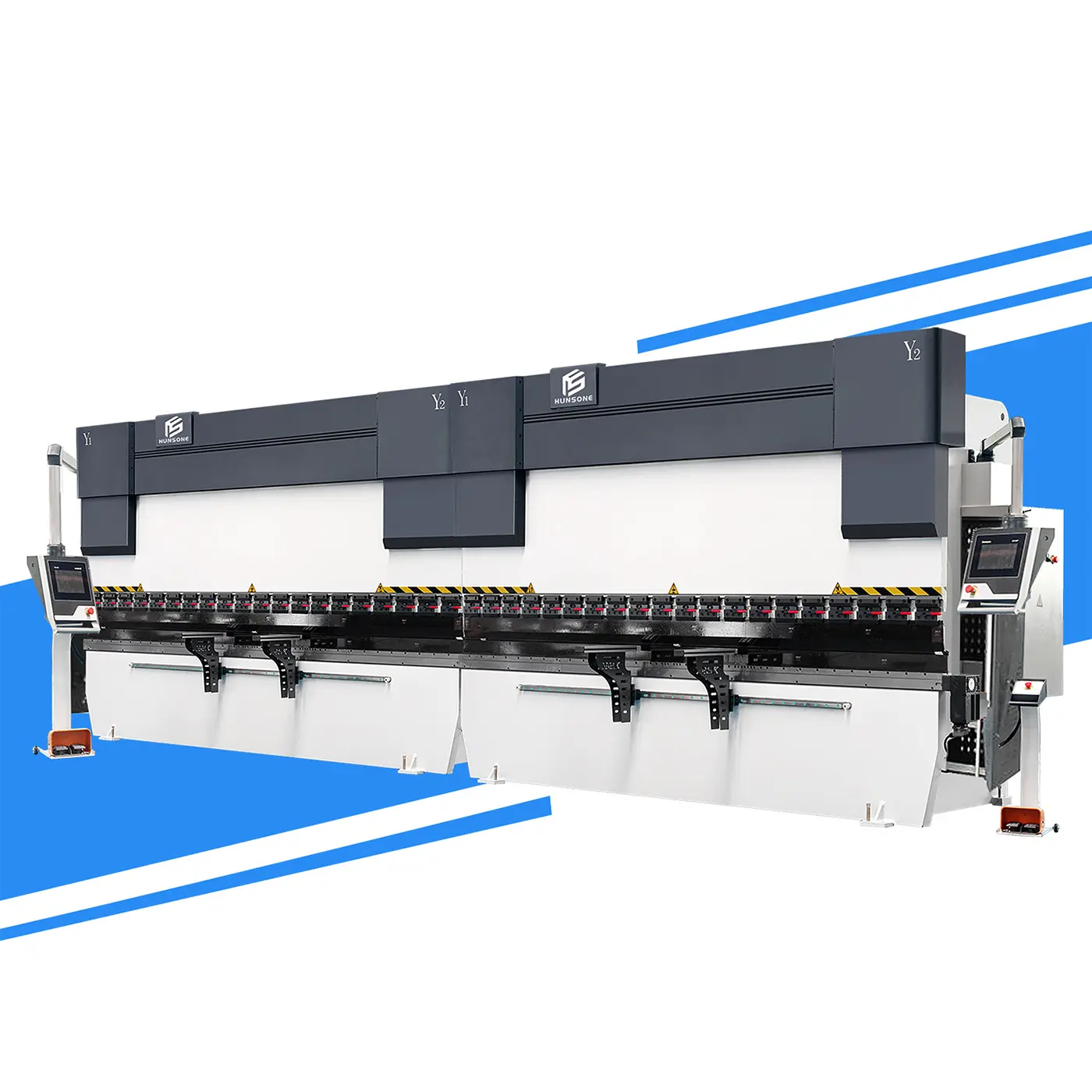 High quality 12m CNC metal sheet twin tandem cnc hydraulic press brake machine large press brake