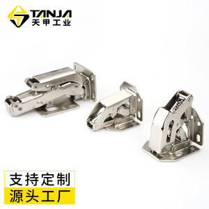 บานพับตู้แบบปิดนุ่มนวลเต็มพื้นผิว รุ่น Tanjia K186 ขนาด 35 มม. พร้อมตัวยึดด้านข้าง - Product Image 1