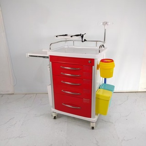 Carrito de Emergencia Médico ABS con Sistema de Bloqueo de Cajones para Hospitales, UCI y Departamentos de Emergencia - Product Image 3