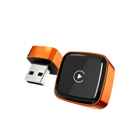Adaptador Inalámbrico 2 en 1 para CarPlay y Android Auto, Dongle USB de Cable a Inalámbrico 2.4G 5.8GHz, Conexión Automática para iPhone