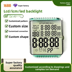 Timer LCD di Alta Qualità 2026 con Display a Segmenti, Modalità di Visualizzazione a Penetrazione e Funzione Orologio - Product Image 2