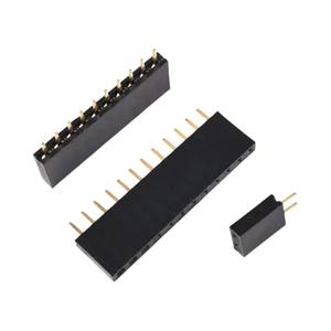 Conector Electrónico Hembra Tipo Pinch Header, Paso de 2.54mm, Fila Simple o Doble, de 2 a 40 Pines - Product Image 1