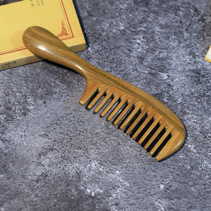 Sandalwood <b>Wide</b> Tooth <b>Comb</b> 1-1A Handmade Hair Care For Home Use - Product Image 4