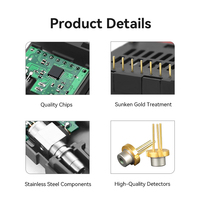 Transceptor de Fibra Óptica SONET/SDH BIDI GIANTECH 1x9 PECL 622M SC 1310/1550nm 20KM de Alto Rendimiento y Baja Latencia con 3 Años de Garantía