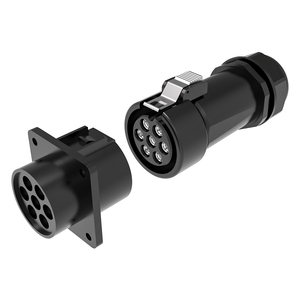 Bayonet Coupling 7 Pin Circular Connector 63A High Current Power Plug Socket Industrial Waterproof Connector - Product Image 4