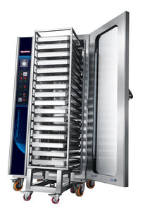 Horno Eléctrico de 12 Bandejas para Panadería, Alta Producción, Gran Circulación de Aire Caliente, Horno de Convección a Gas con Carro para Pasteles - Product Image 3