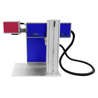 Máquina de Marcado Láser de CO2 de Tipo Dividido de 40W 50W para Materiales No Metálicos, Grabado de Alta Velocidad y Precisión, Sistema de Codificación Industrial