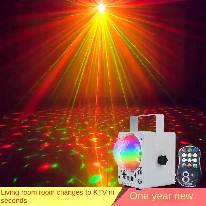 Lumière de boule magique Laser Dj éclairage Ktv coloré Led fête étoilé équipement de lumière de scène professionnel