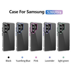 Funda Protectora Transparente para Samsung S26 Ultra, Antigolpes, TPU Suave, Carcasa Trasera Rígida de PC para S25 Edge, S24 Plus, S23, <span class=keywords><strong>S22FE</strong></span> - Product Image 6