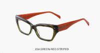 Monturas Ópticas de Acetato al por Mayor, Gafas Rectangulares de Moda, Monturas de Gafas Graduadas Personalizadas para Mujeres y Hombres