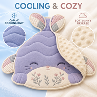 Coussin de genoux lesté personnalisé de 5 lb, uni, à motifs de dessins animés, pour adultes souffrant d'anxiété - Vente en gros