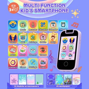 8G Karte Touchscreen Kleinkind spielen Spielzeug Spiel Musik Player Weihnachten Geburtstag Geschenke Kinderspiel zeug Handy Kinder Smartphone für Mädchen - Product Image 2