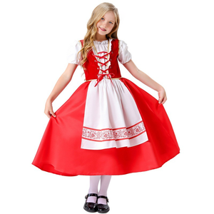 Caliente nuevo disfraz de <span class=keywords><strong>Caperucita</strong></span> Roja para niñas incluye vestido capa patrón de personaje TV <span class=keywords><strong>película</strong></span> componentes inspirados - Product Image 4