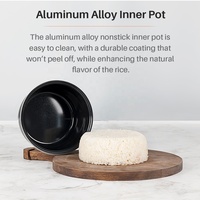 Vente en gros Cuisinière électrique multifonction 2L OEM Corée Appareil de cuisine Cuiseur à riz Machine pour la maison