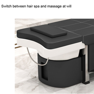 Shampoing de beauté de spa personnalisé avec fumigène Couvre-chaise de salon avec logo personnalisé - Product Image 5