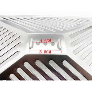 Filtre de hotte de cuisine en acier inoxydable, couvercle anti-huile de 52 cm avec espacement des trous de 39 cm pour la ventilation de la cuisine - Product Image 3