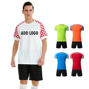 도매 사용자 정의 일반 로고 프랑스 2021 2022 축구 저지 클럽 축구 유니폼 축구 셔츠