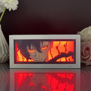 20*9CM Vente en gros Solo Nivellement Sung Jin Woo <span class=keywords><strong>Manga</strong></span> Anime USB Veilleuse DIY Creative Lighting Peinture - Product Image 4