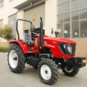 Tractor de Ruedas 4x4 Rojo con Transmisión por Engranajes para Uso Agrícola, Maquinaria Agrícola de Alto Nivel de Seguridad - Product Image 3