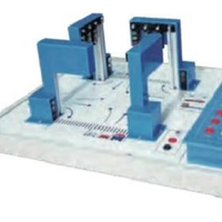 Módulo de Entrenamiento PLC para Control de Semáforos Tridimensionales BEICHENG, Garantía de 1 Año para Señales de Tráfico y Peatones