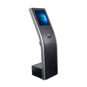 17 inç otomatik dokunmatik ekran kuyruk bilet dağıtıcı kuyruk yönetimi Kiosk bilet numarası jeton makinesi