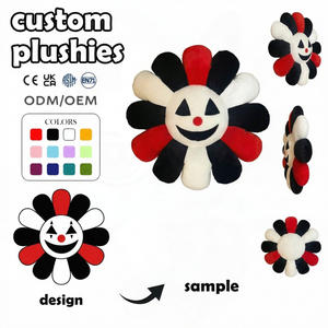 Juguete de Peluche Personalizado, Muñeco de Peluche de Flor de Dibujos Animados, Animales de Peluche de Algodón PP, Bolsa de Peluche, Llavero de Ganchillo, Accesorios de Cumpleaños - Product Image 1