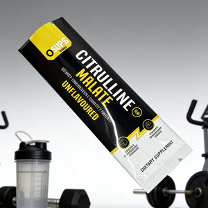 Customize Print back Seal Zipper Aluminum Foil Material Snack Food Bag Matte Finish for Ptotein Packaging - Product Image 1