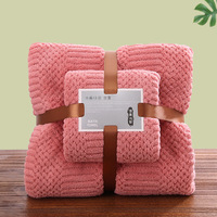 Ensemble de draps de bain en microfibre oversiz avec logo personnalisé serviettes extra large séchage rapide grands adultes de luxe avec impression personnalisée 70*140 en vrac